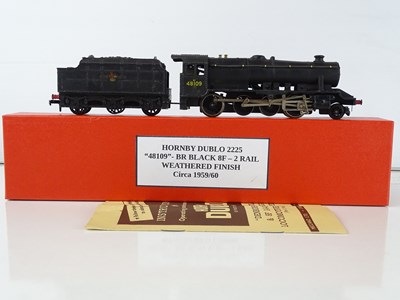 Lot 425 - A HORNBY DUBLO 2-rail 2225 Class 8F steam...