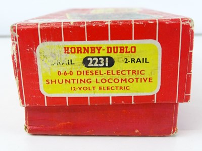 Lot 427 - A HORNBY DUBLO 2-rail 2231 Class 08 diesel...