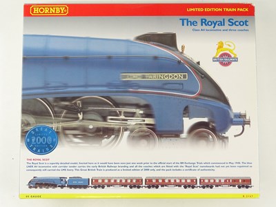 Lot 436 - A HORNBY R2167 'The Royal Scot' Train Pack...