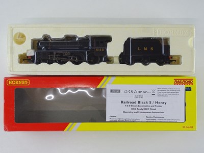 Lot 440 - A HORNBY R2881 Black Five steam locomotive in...