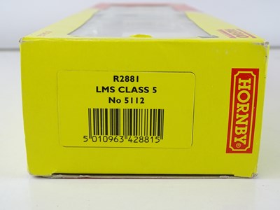 Lot 440 - A HORNBY R2881 Black Five steam locomotive in...