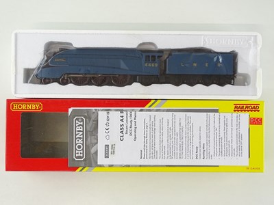 Lot 442 - A HORNBY R3285TTS Class A4 steam locomotive in...