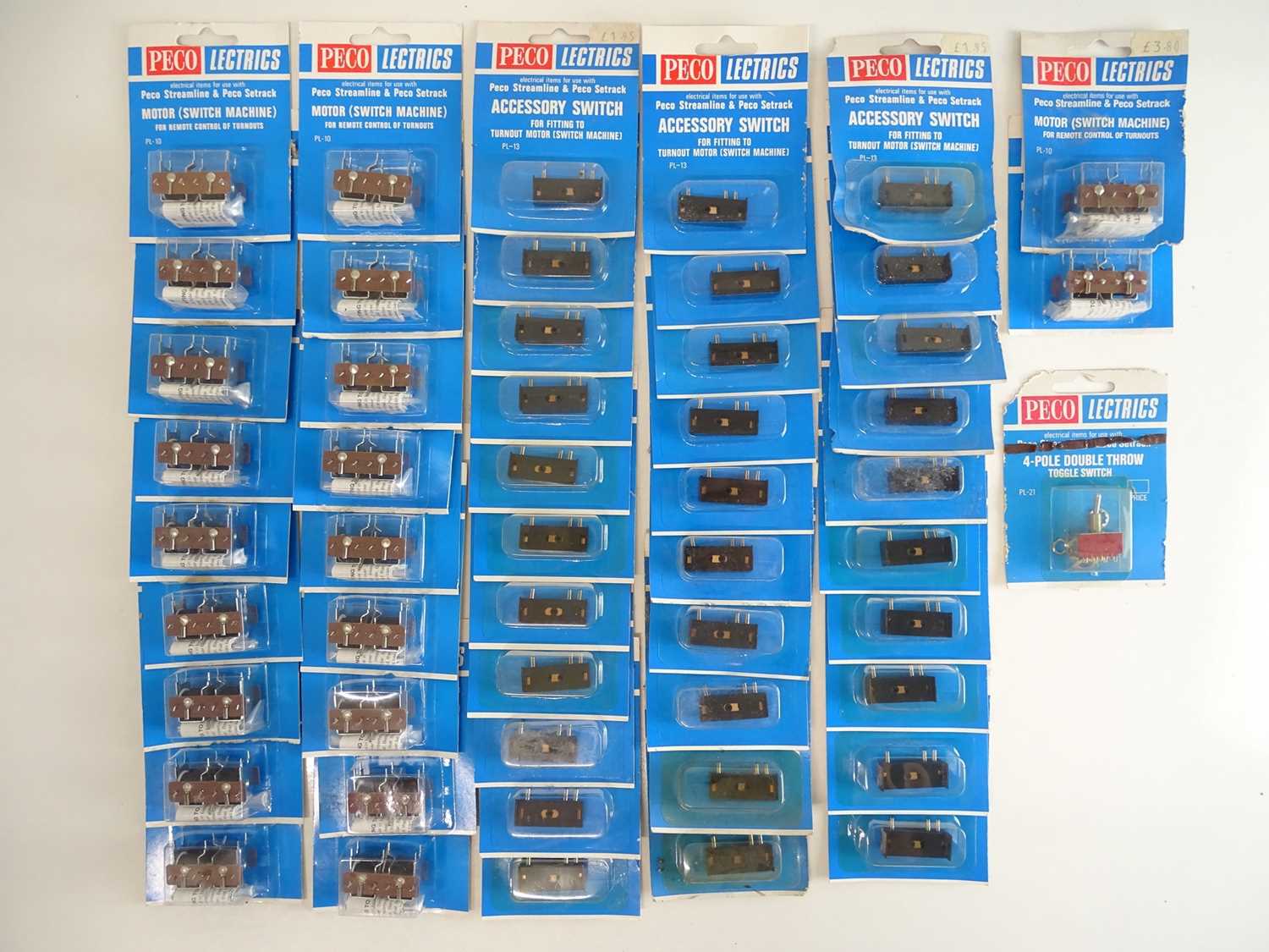 Lot 457 - A large quantity of PECO point motors and