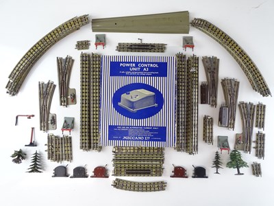 Lot 460 - A large selection of HORNBY DUBLO 3-rail track...