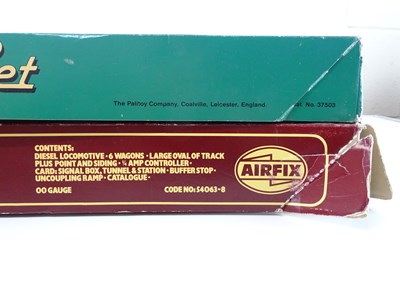 Lot 485 - A pair of AIRFIX GMR train sets - comprising a...