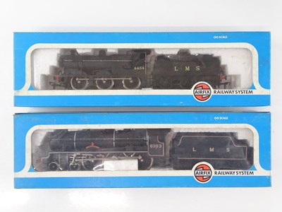 Lot 487 - A pair of AIRFIX steam locomotives comprising...