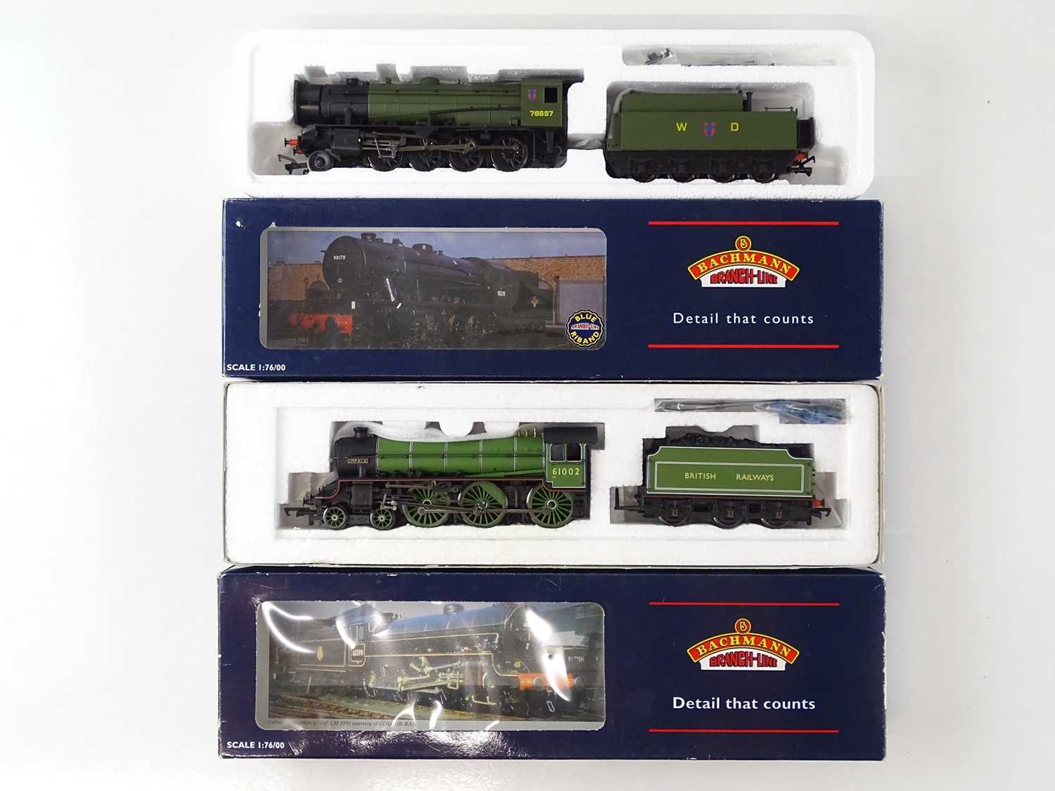 Lot 488 - A pair of BACHMANN steam locomotives