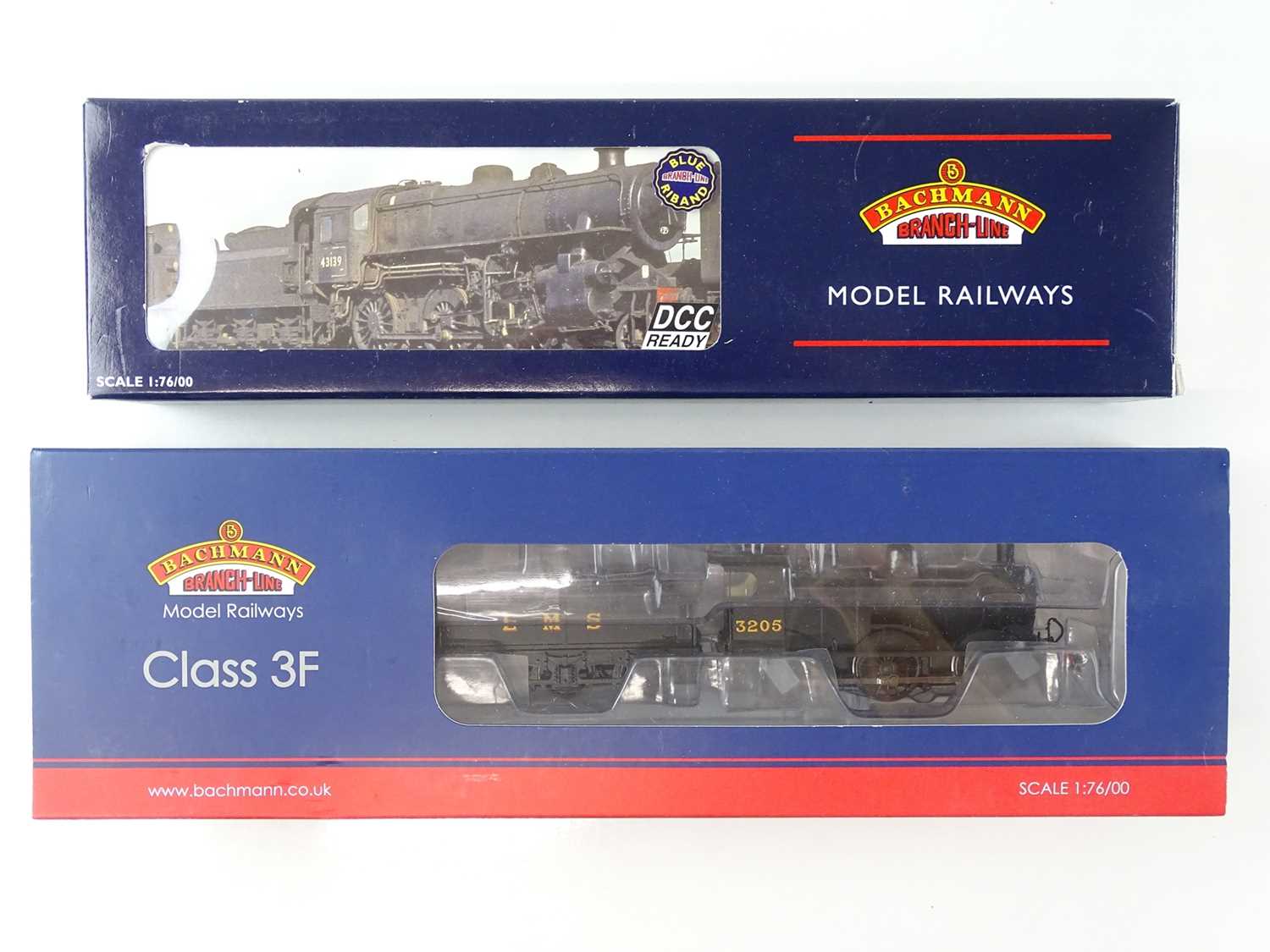 Lot 489 - A pair of BACHMANN steam locomotives...