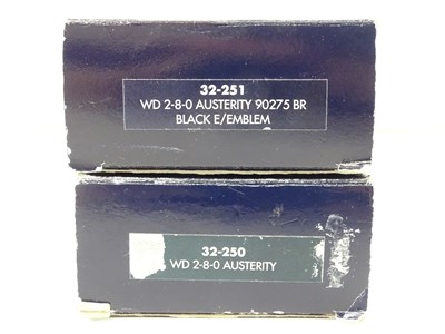 Lot 490 - A pair of BACHMANN WD Austerity steam...