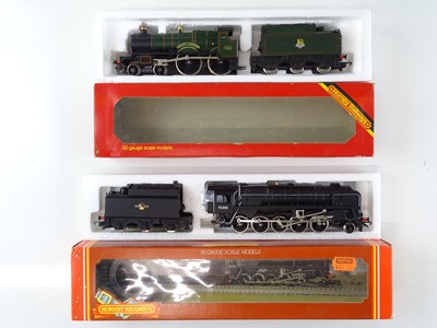 Lot 497 - A pair of HORNBY steam locomotives comprising...