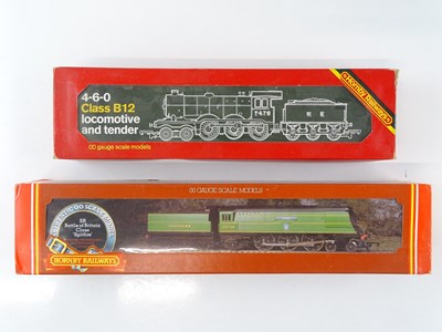 Lot 498 - A pair of HORNBY steam locomotives comprising...