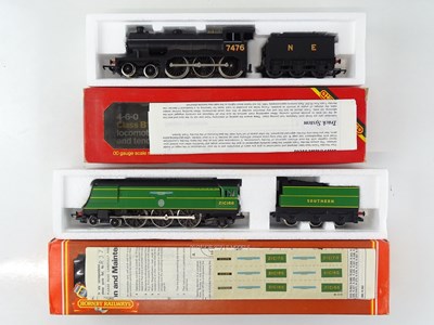 Lot 498 - A pair of HORNBY steam locomotives comprising...