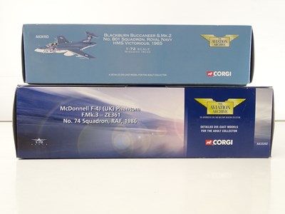 Lot 50 - A pair of CORGI AVIATION ARCHIVE military...