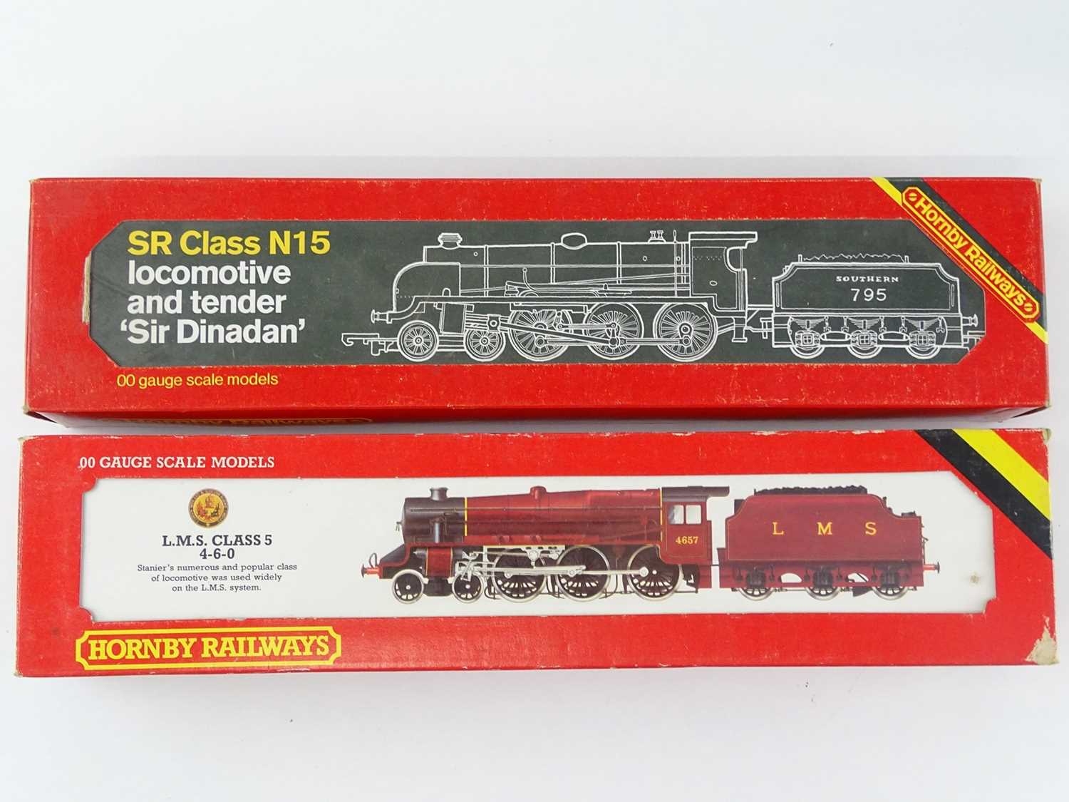 Lot 500 - A pair of HORNBY steam locomotives comprising...