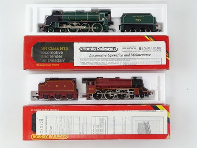 Lot 500 - A pair of HORNBY steam locomotives comprising...