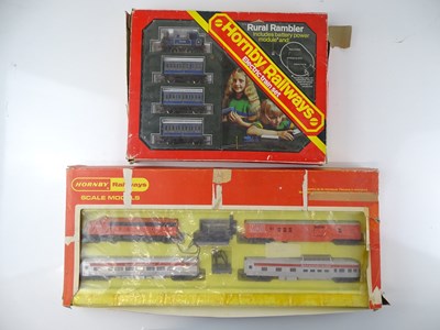 Lot 501 - A pair of HORNBY trainsets comprising: Rural...