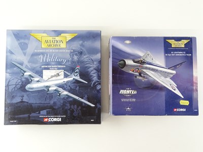 Lot 51 - A pair of CORGI AVIATION ARCHIVE military...