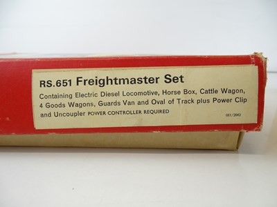 Lot 524 - A TRI-ANG HORNBY RS651 Freightmaster train set...