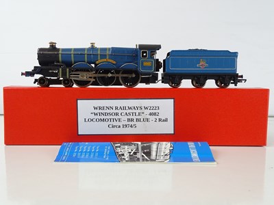 Lot 531 - A WRENN W2223 Castle Class steam locomotive in...