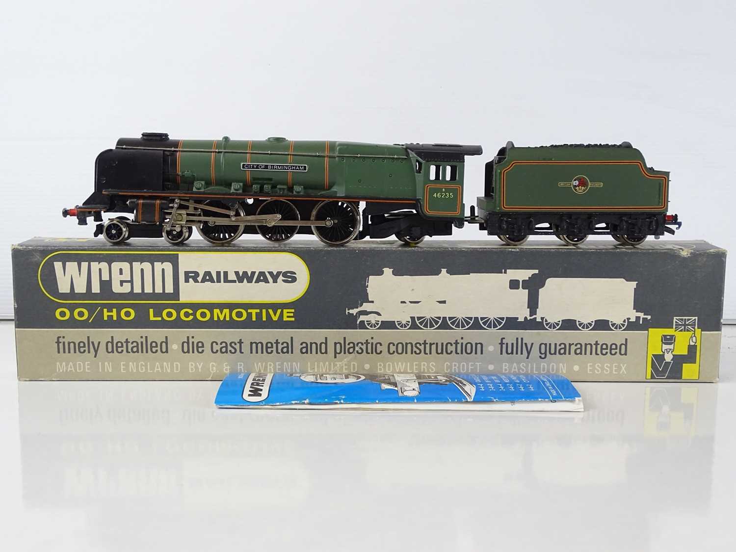 Lot 536 - A WRENN W2228 Duchess Class steam locomotive