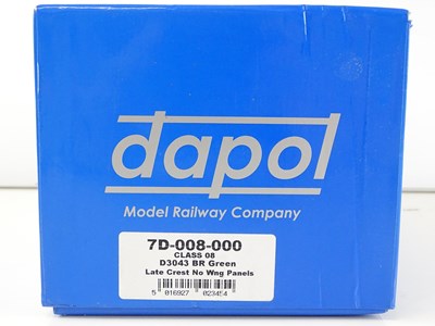 Lot 554 - A DAPOL O Gauge 7D-008-000 Class 08 Diesel...