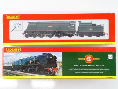 Lot 540 - A HORNBY West Country Class steam loco in BR...