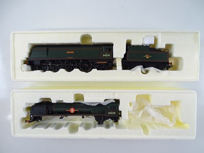 Lot 540 - A HORNBY West Country Class steam loco in BR...