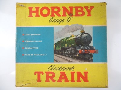 Lot 568 - A HORNBY post war clockwork O Gauge No.45 Tank...