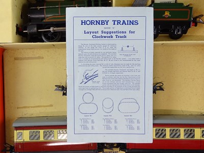 Lot 569 - A HORNBY post war clockwork O Gauge No.51...
