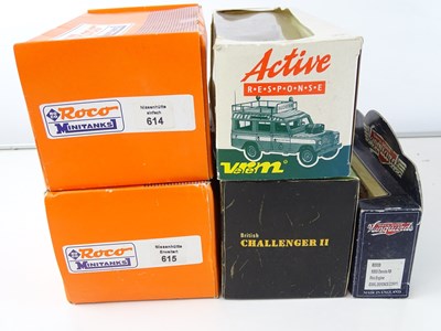 Lot 57 - A small group of 1:76 scale military related...