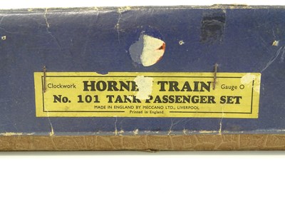 Lot 577 - A HORNBY Series O Gauge Clockwork Number 101...