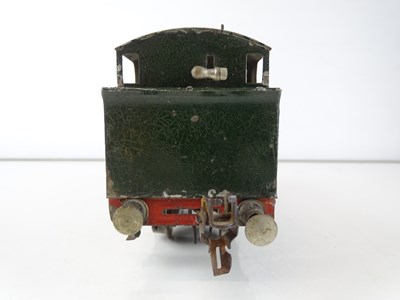 Lot 585 - A MARKLIN O Gauge Clockwork 0-6-0 steam tank...