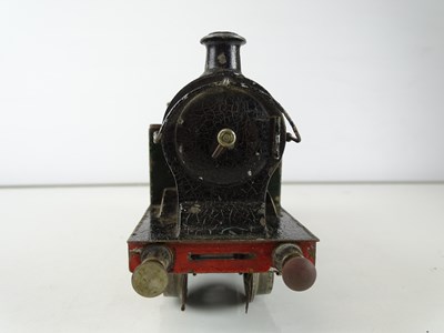 Lot 585 - A MARKLIN O Gauge Clockwork 0-6-0 steam tank...