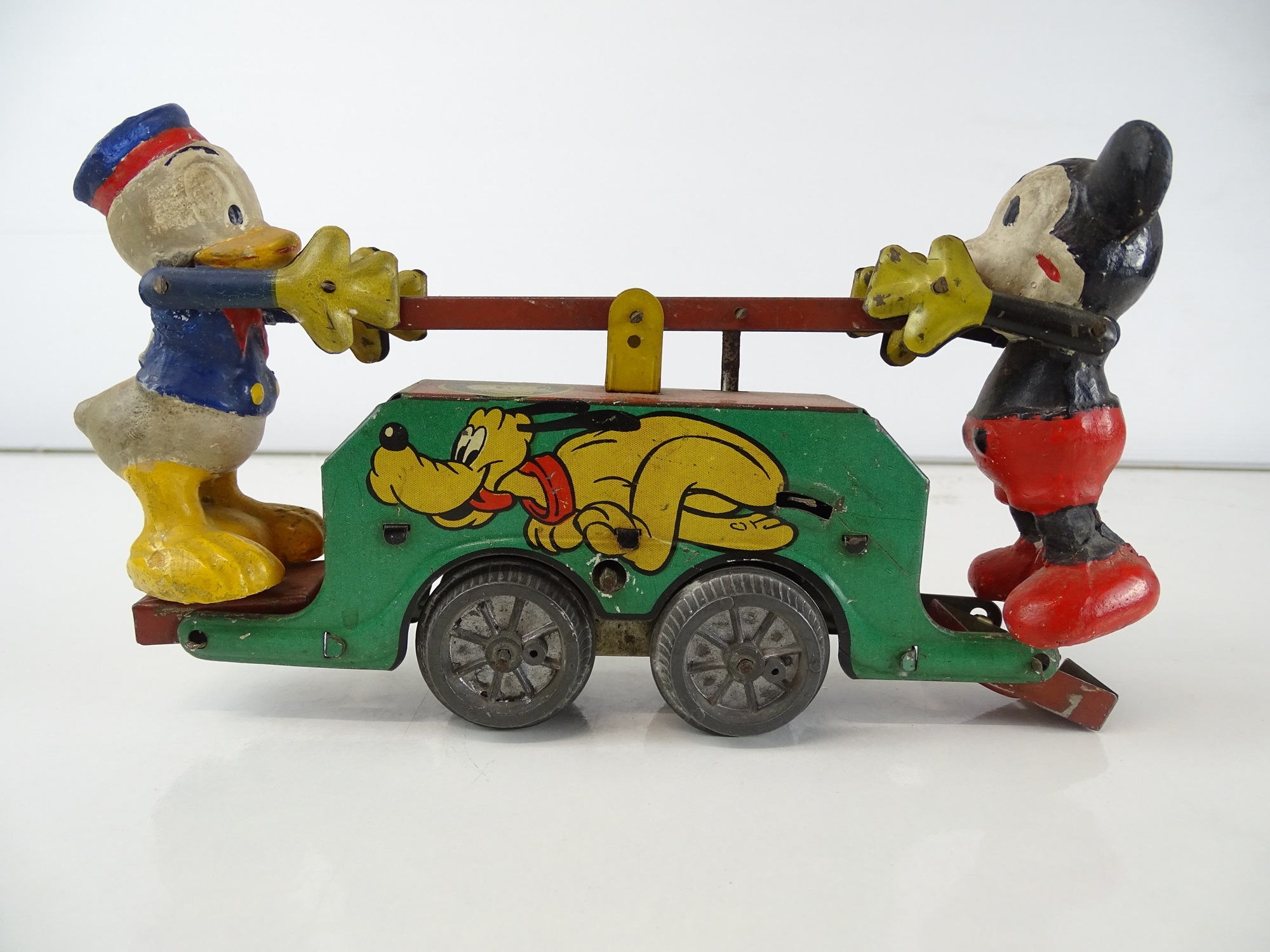 Lot 60 - A WELLS tinplate 1920s/30s Walt Disney Mickey