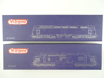 Lot 545 - A pair of VITRAINS diesel locomotives...