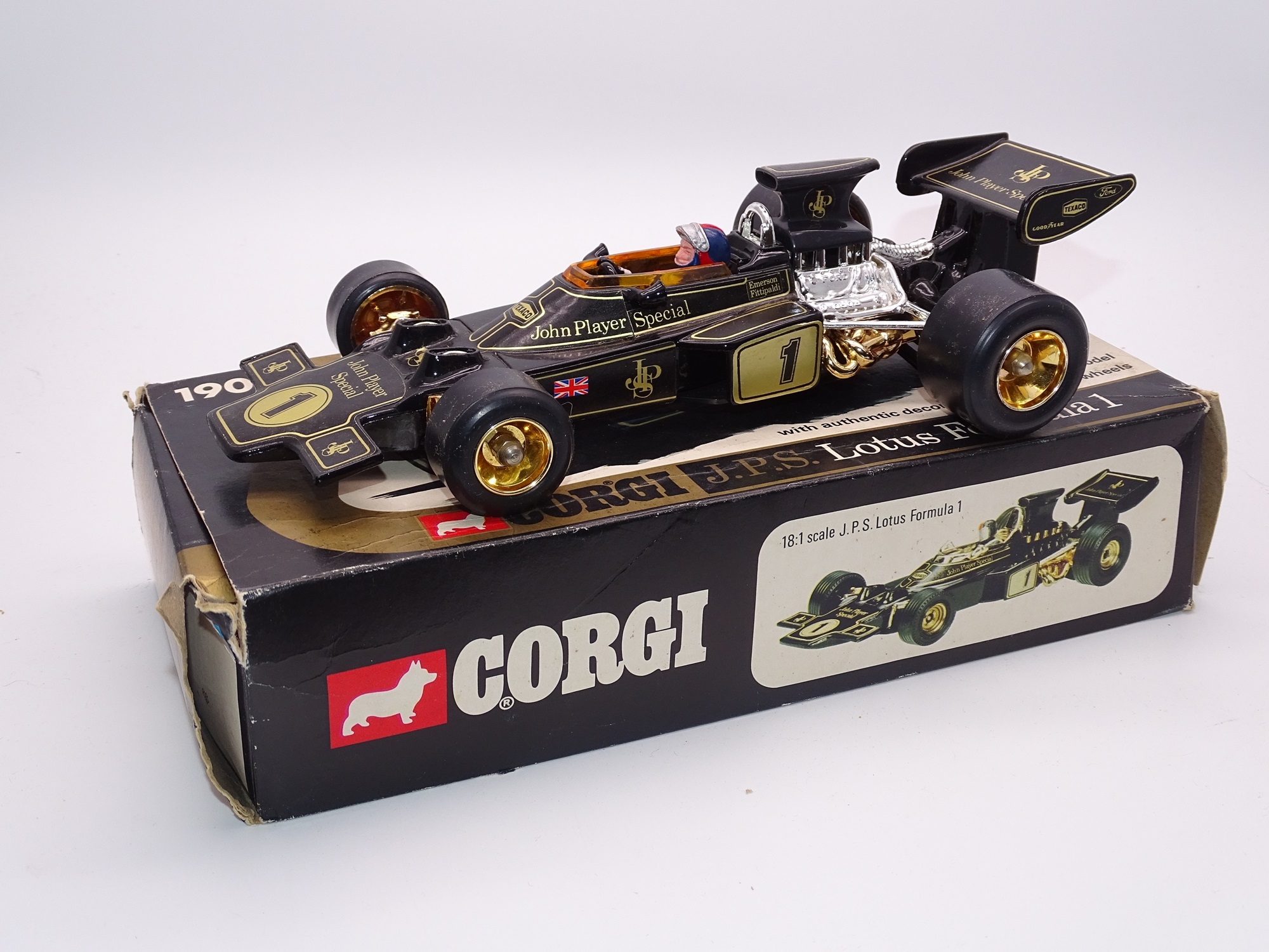 Lot 74 - A CORGI Toys 190 1:18 Scale 'John Player