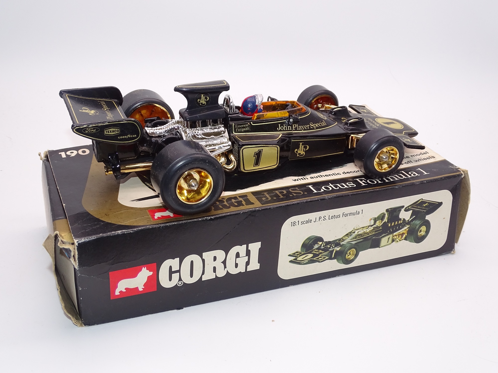 Lot 74 - A CORGI Toys 190 1:18 Scale 'John Player