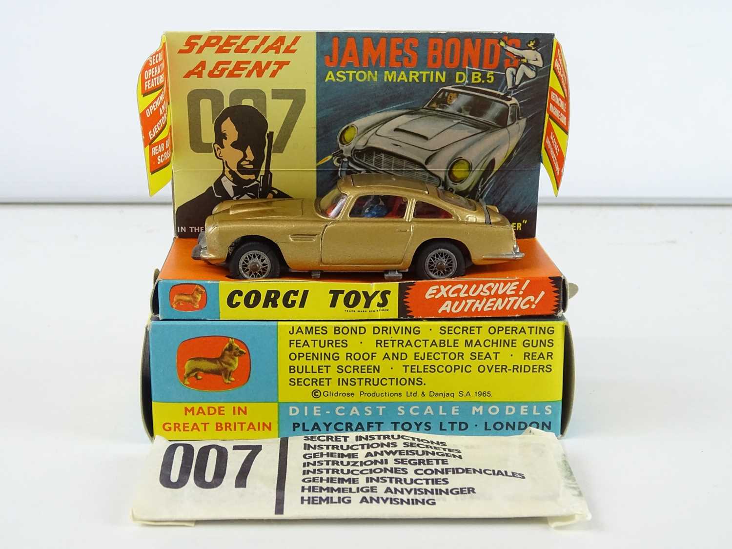 Lot 79 - A CORGI Toys 261 James Bond's Aston Martin in...