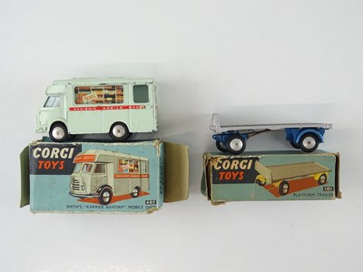 Lot 88 - A CORGI Toys 407 Smiths Karrier Bantam mobile...