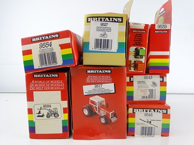 Lot 9 - A group of BRITAINS agricultural models...