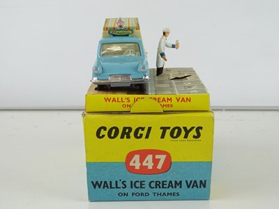 Boy Figure Reproduction - Painted Corgi 447 Thames Ice Cream Van 