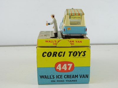 Lot 90 - A CORGI Toys 447 Walls Ice Cream Van - G/VG on...