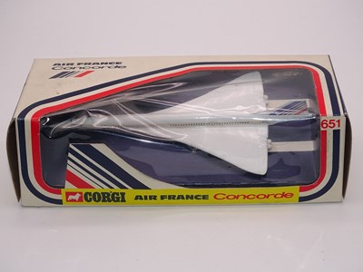 Lot 95 - A CORGI Toys 651 Air France Concorde in...