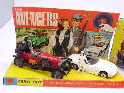 Lot 99 - A CORGI Toys GS 40 Avengers Gift Set with...