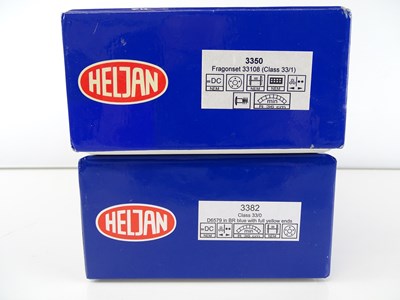 Lot 552 - A pair of HELJAN Class 33 diesel locomotives...