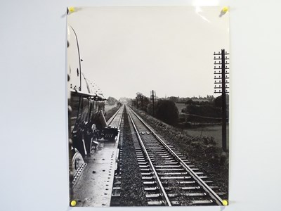 Lot 100 - A quantity of large format black/white...