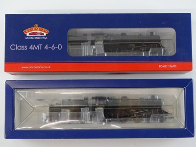 Lot 554 - A pair of BACHMANN standard Class 4MT steam...