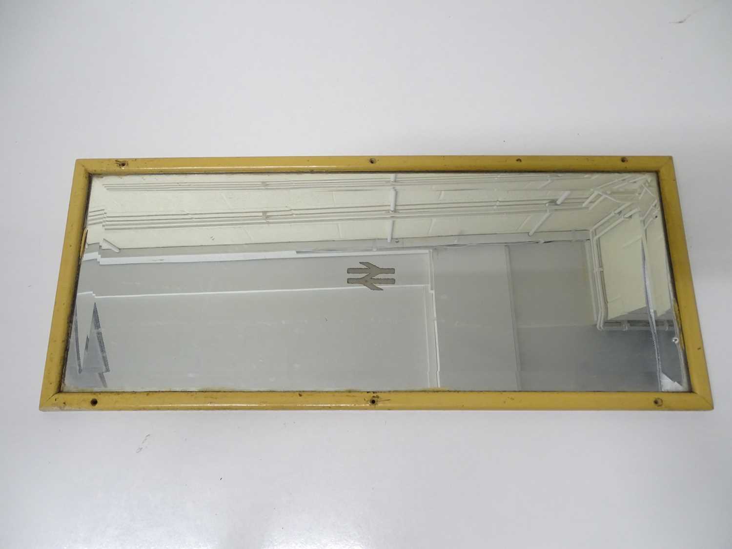Lot 106 - A BR 'carriage mounted' mirror in original...