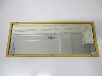 Lot 106 - A BR 'carriage mounted' mirror in original...