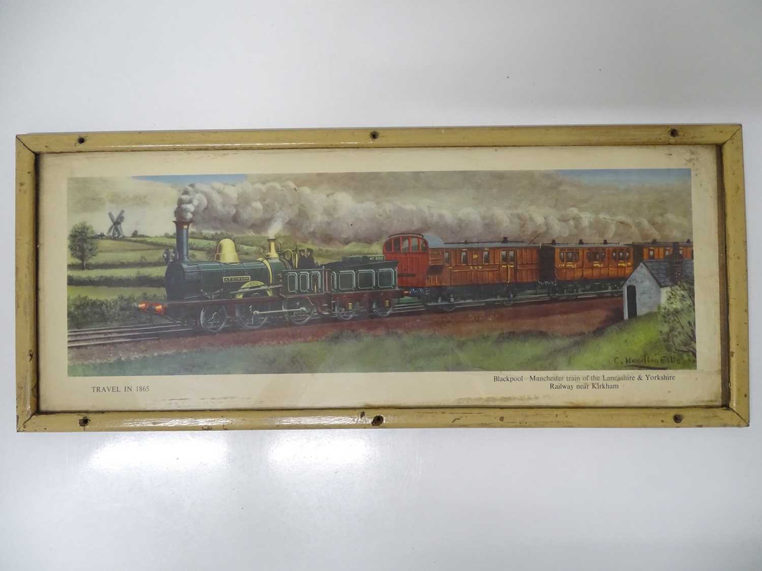 Lot 107 - A carriage print (26.5" x 11") by Cuthbert...